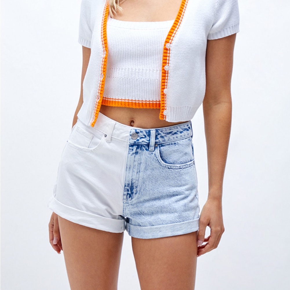 PacSun Eco Two Tone Mom Shorts